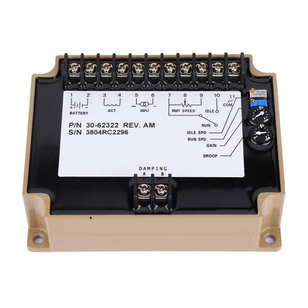 3062322 Engine Controller Governor, Speed Control Unit 3062322, Electronic Engine Governor DC 12-24V for Generator Genset Parts