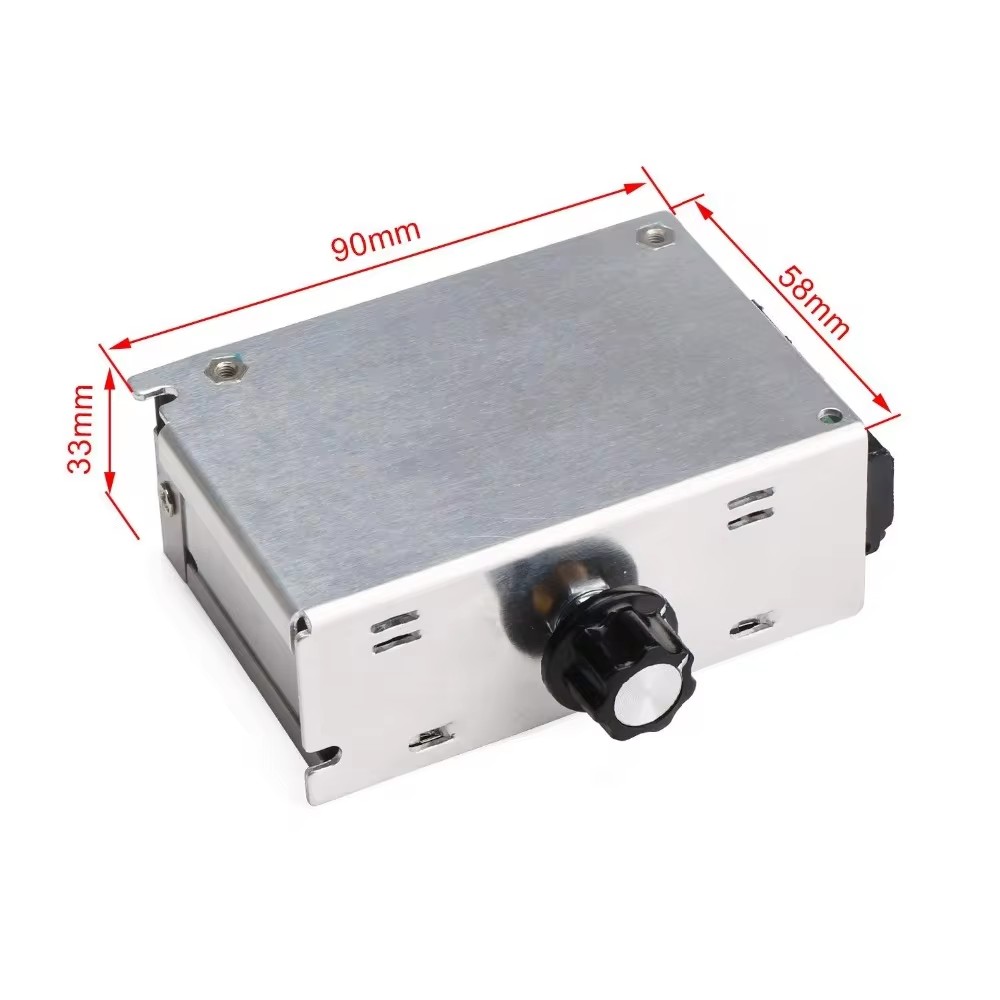 4000W 110V 220V AC SCR Spanningsregelaar Motor Speed Controller Controle Dimmen Dimmers Thermostaat Import High-power
