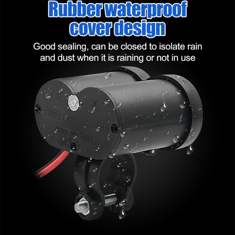 Motorfiets Mobiele Telefoon Oplader, Multifunctionele Snelladen Motorfiets Accessoires