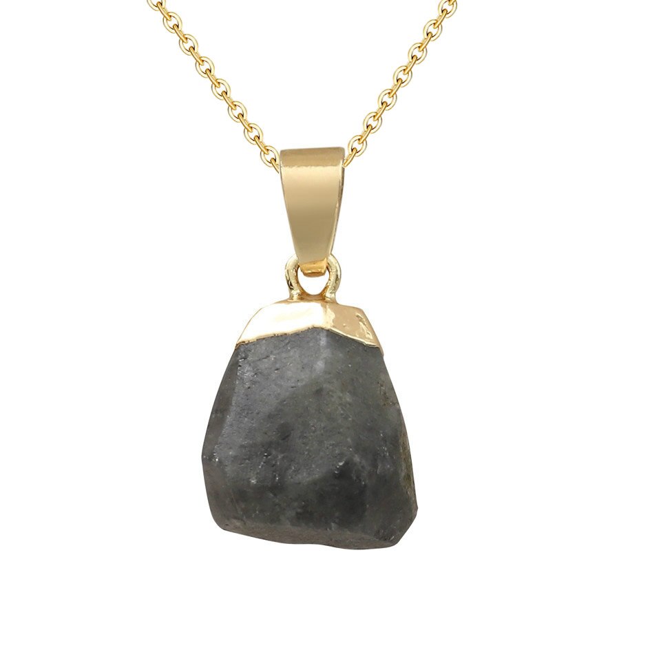 2020 di modo di Opal Pietra del Cubo Irregolare Collane di Cristallo Naturale Rosa di Cristallo Del Pendente Del Choker Della Collana Dei Monili Della Boemia per Le Donne: Flash Stone