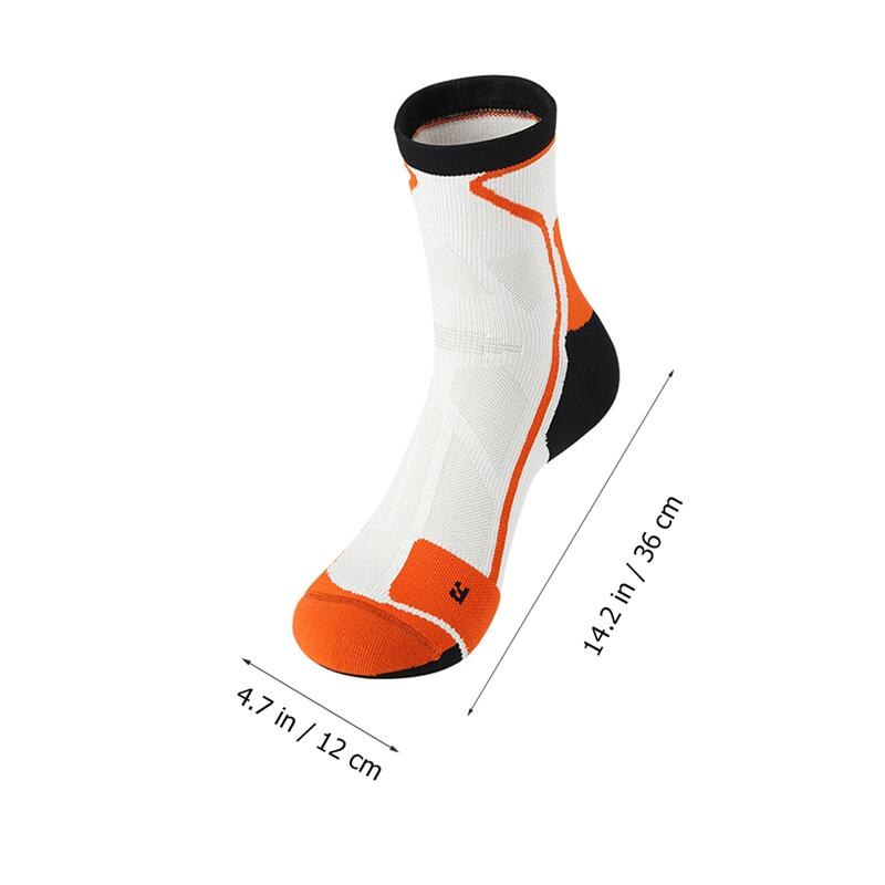 calcetín de ciclismo para hombres y mujeres, calcetines transpirables para baloncesto al aire libre, protección de los pies, calcetines deportivos para correr en bicicleta, Fútbol