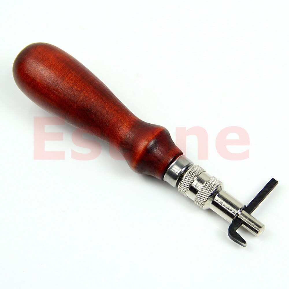 Stitching Edge Groover Leathercraft Groove Tool Adjustable Leather For Handwork S11