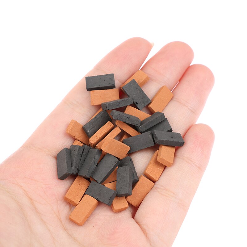 50PCS Sand Table Simulation Brick DIY Building Scenery Portable Miniature Durable Kids Decorative Toy Landscape Modelling