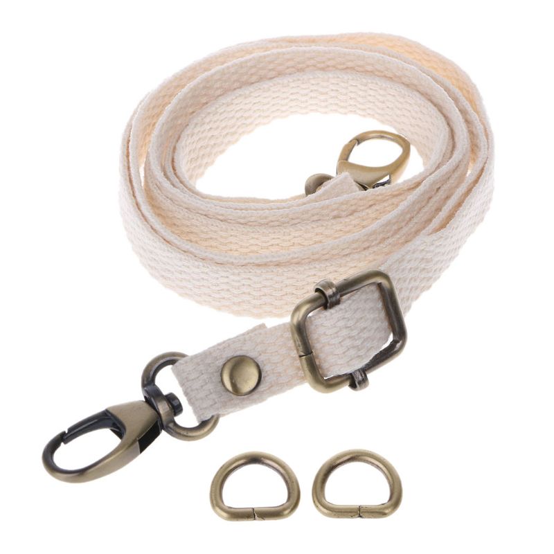 448B Verstelbare Canvas Reizen Schouderriem Tas Handvat Crossbody Handtas Vervanging