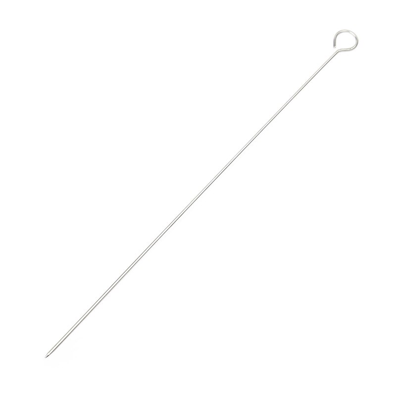 Gorący sprzedawanie szaszłyki grillowe 6 sztuk 15.7 cal Kabob igły metalowe grill kije grill pieczeń igły metalowe żelazne patyczki robić szaszłyków KC5005