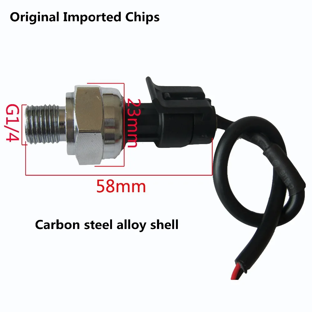 Druksensor Zender Dc 5V G1/4 0-1.2 Mpa/0-174 Psi Voor Water gas Olie Meassuring