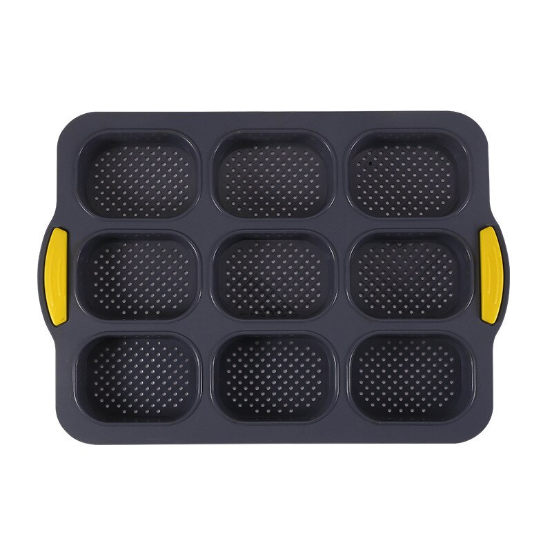 Silicone French Bread Baking Mold Set Bread Wave Baking Tray Practical Cake Baguette Mold Pans 3 Groove Waves Bread Baking Tools: F