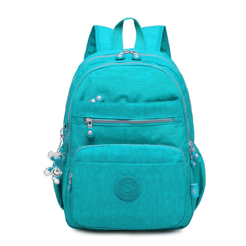 TEGAOTE , Mochila para chicas adolescentes, Kipled, mochilas de nailon, Mochila femenina, Mochila de viaje para mujer, Mochila escolar, bolsa para mujer: 7