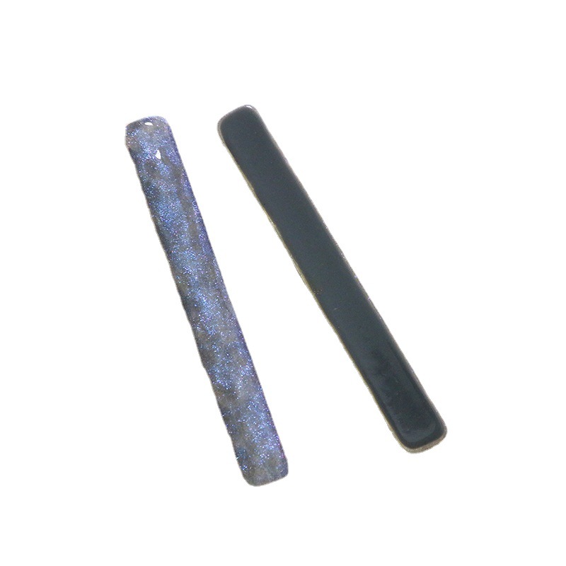 5 stücke verträumt sternenklar Himmel funkeln pulver holprigen lange streifen diy ohrringe haarnadel harz Flache Rückseite Cabochon Für DIY Schmuck, der