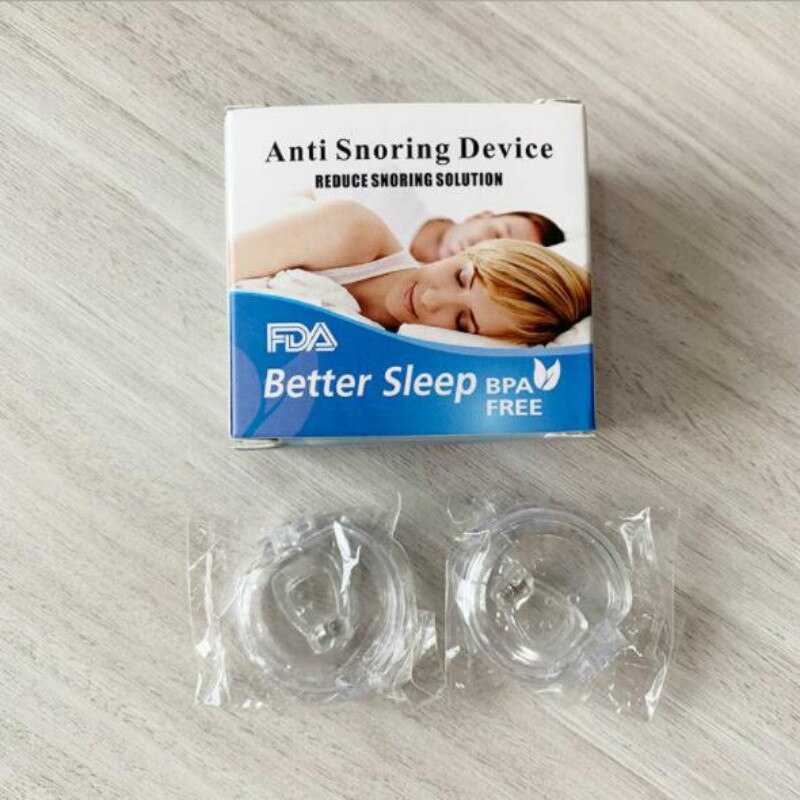 8 Stuks Siliconen Neus Clip Magnetische Anti Snore Stopper Snurken Stille Slaap Steun Apparaat Guard Night Anti Snurken Apparaat Gezondheid zorg: 03