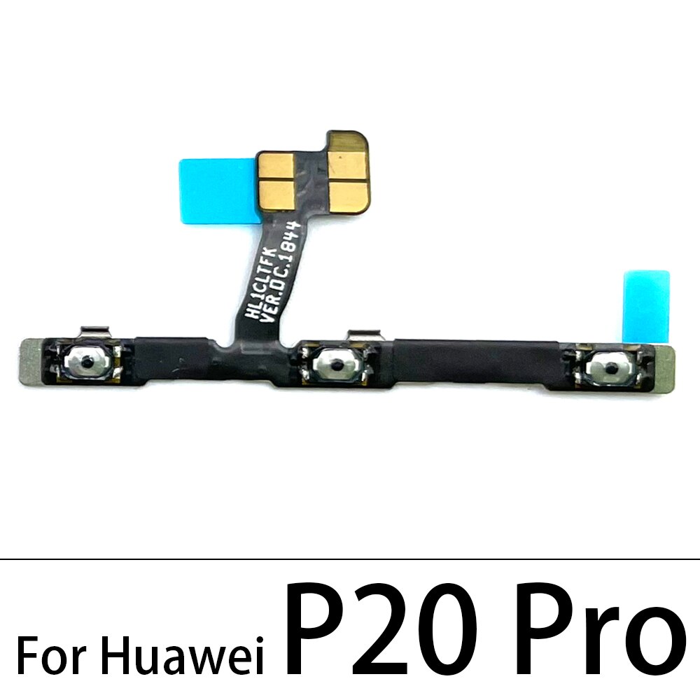 Nowy przycisk włączania zasilania przycisk boczny przycisk Flex Cable dla Huawei P8 P9 P10 P20 P30 P40 Lite E 5G Pro Plus 2016: P20 Pro