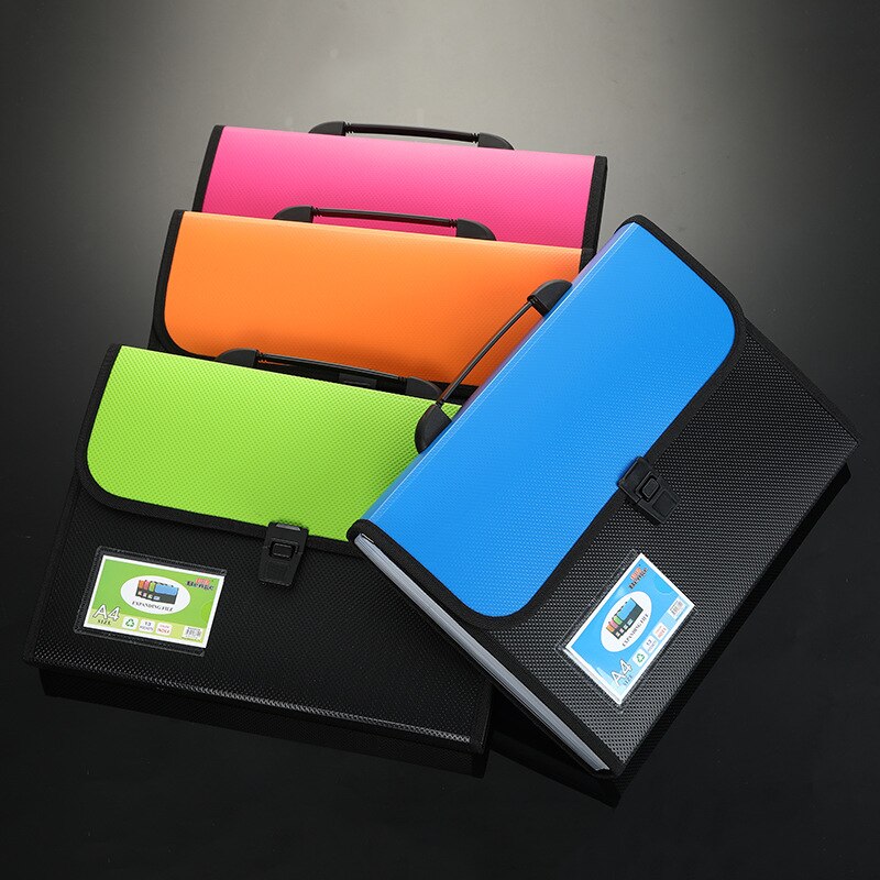 file organizer 13-layer large-capacity portable accordion bag/storage folder/folder