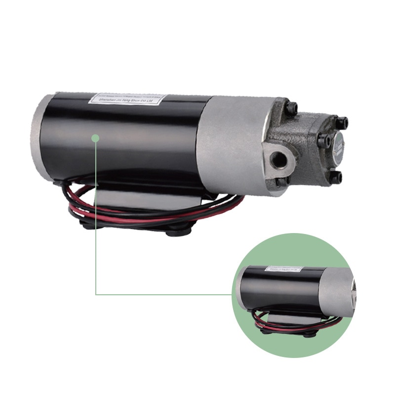 7.5LPM(1.98GPM) Gear Oil Pump 12V Oil Transfer Pump Electric Self Priming Lubrication Pump