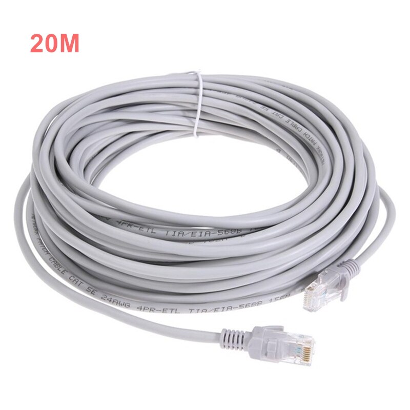 POE Camera RJ45 1M/3M/5M/10M/20M/30M/40M Ethernet CAT5 PC Network Wire Cables for IP Camera NVR System Accessories