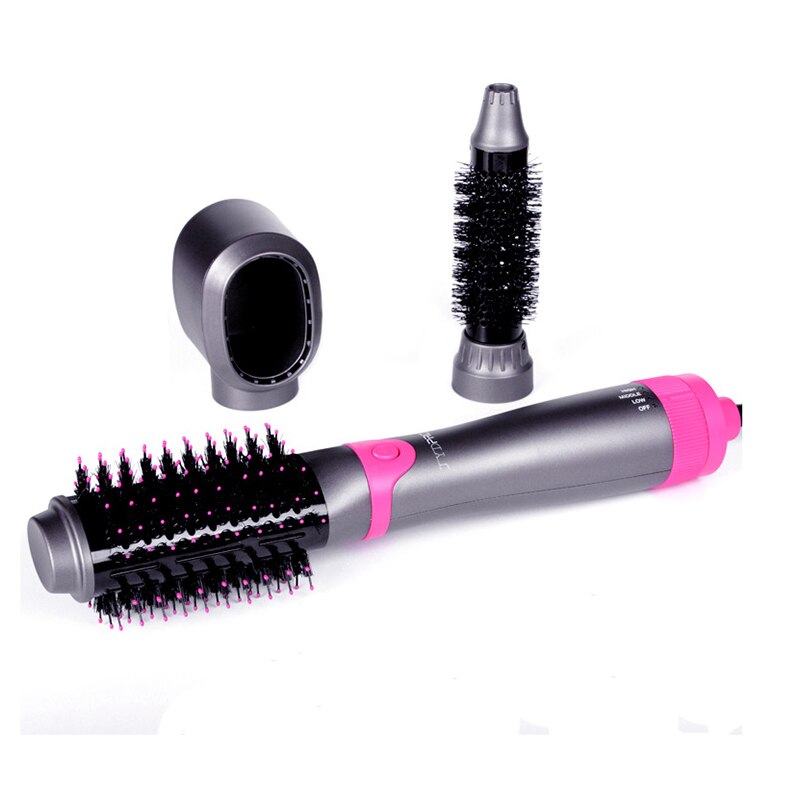Air Brush 3 in 1 Hair Tool Hair Dryer Brush Hair Styler Dryer Volumizer Negative Ionic Ceramic Blow Dryer: AU Plug