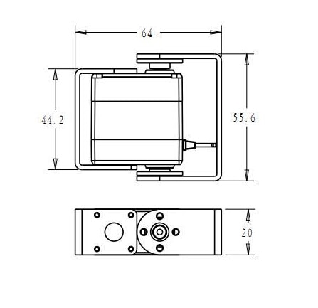 1XHV hohe drehmoment Roboter servo 35 kg RDS3235 und RDS3135 Metall getriebe Kernlosen motor digital servo arduino servo für Roboter DIY