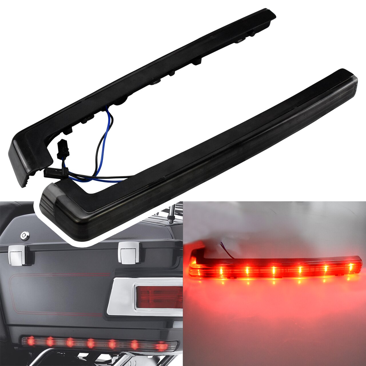 Motorcycle Tour Pak Pack Accent Side Panel LED Lig... – Vicedeal