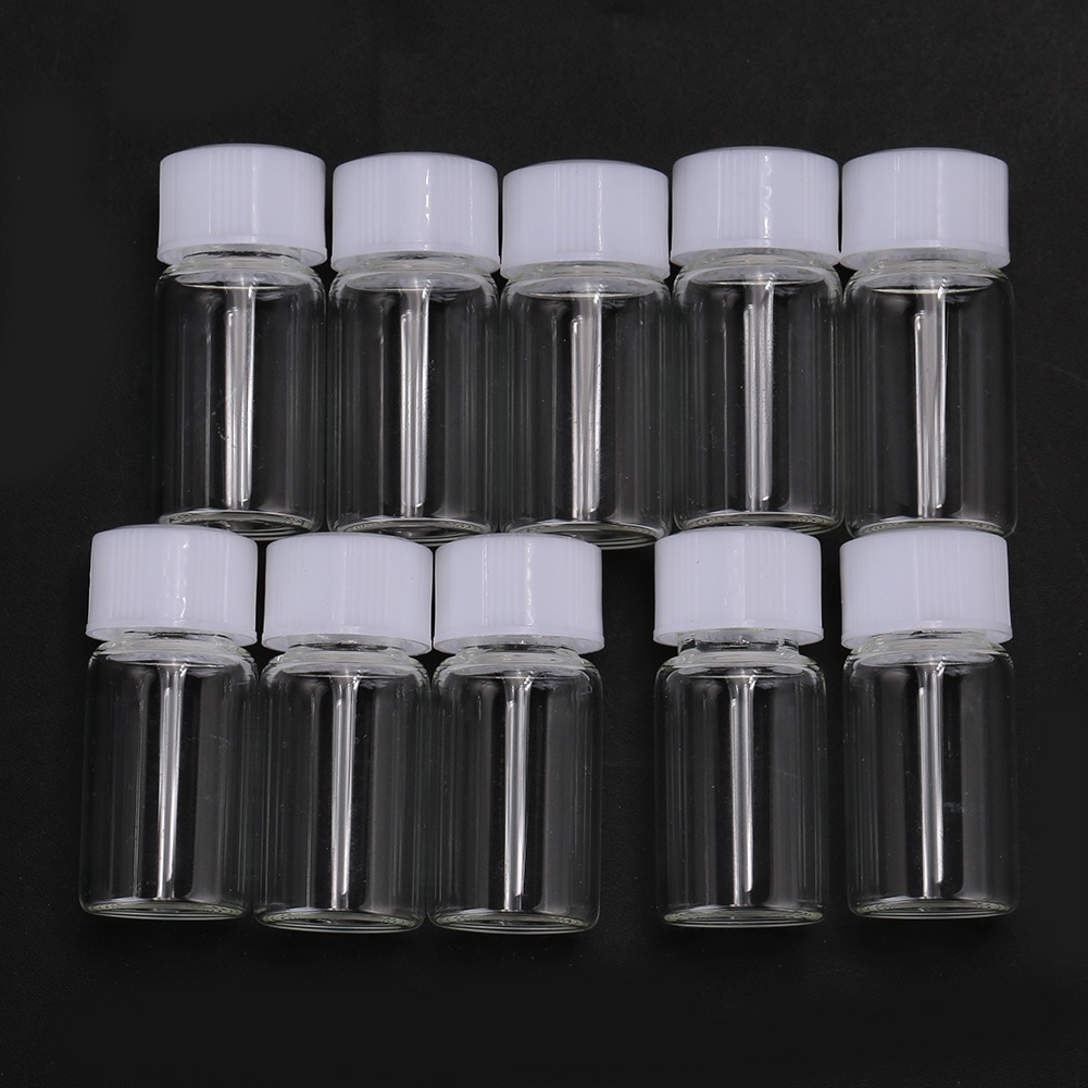 Hætteglas 3.0ml reagenser kemisk biomedicinsk medicin laboratoriesikker frølækagesikker skruelåg