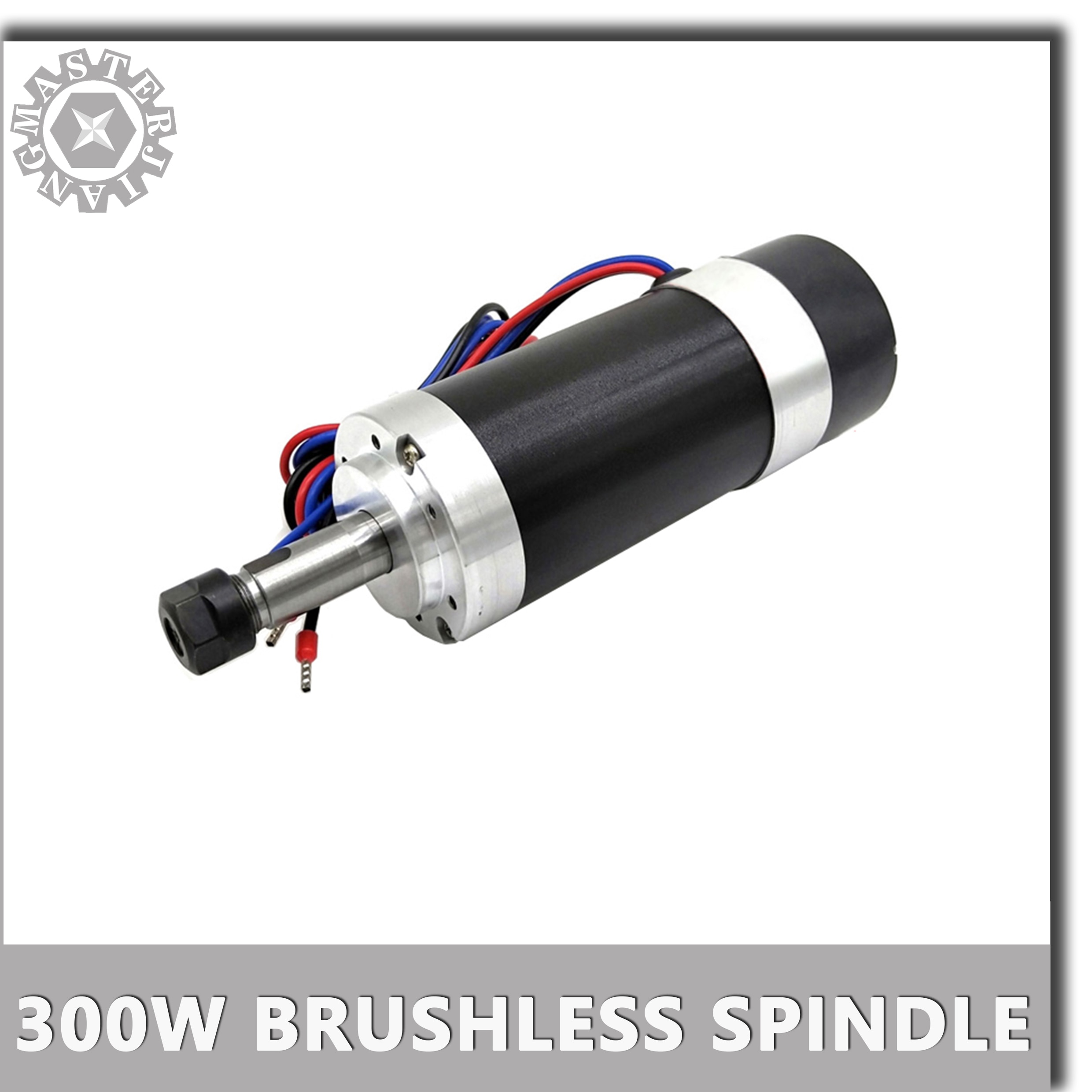 300 W/0.3KW ER11 36VDC 14500 Rpm Borstelloze Luchtkoeling Spindel Motor WS55-140 300W High Speed Borstelloze Mini spindel