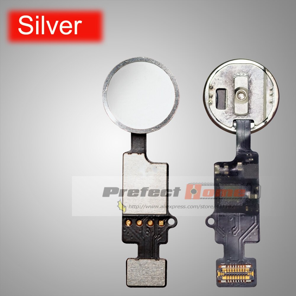 Cabo flexível universal para início, cabo para iphone 7/7p 8/8p plus, chave de menu, 1 peça peças de reparo com função de retorno