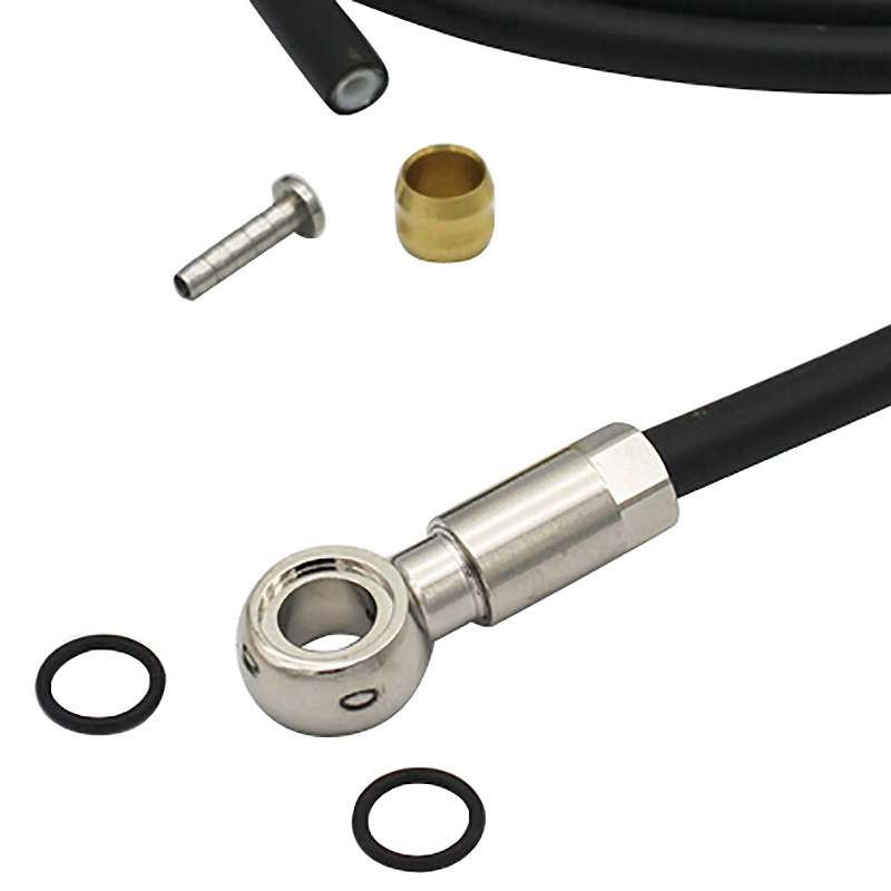 2M Mtb Bicycle Cuttable Hydraulic Disc Brake Tube Hose Line Cable Wire for Shimano Slx Xt Xtr Bh90 / Bh59