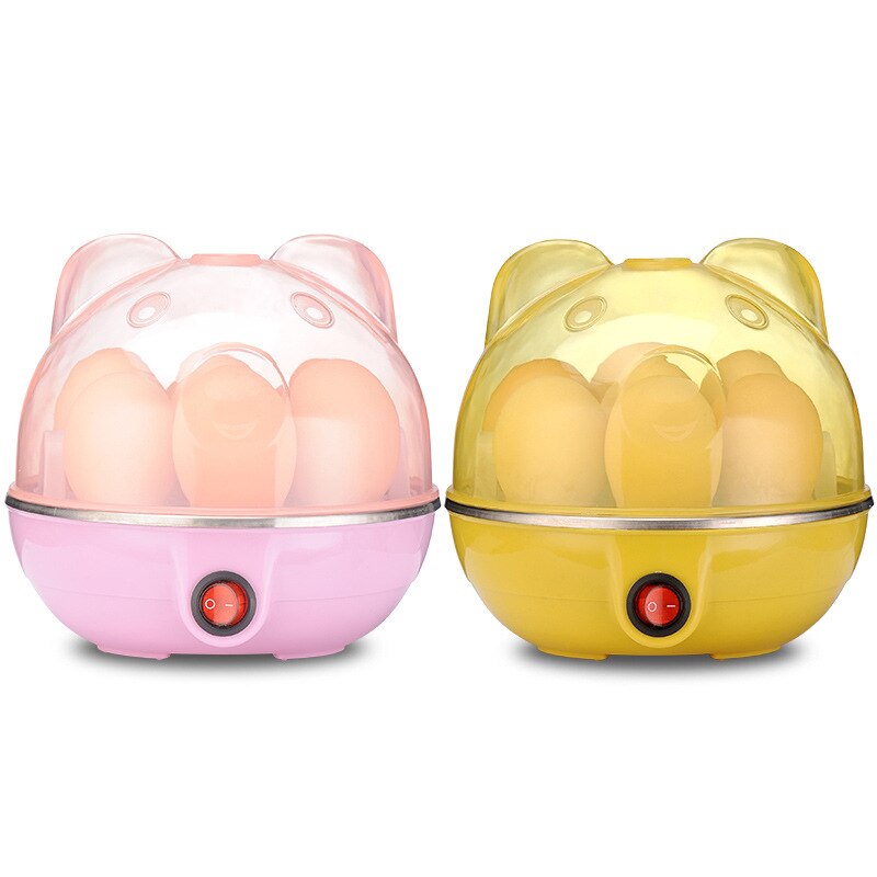 7-Egg Capacity Chicken Shape Egg Steamer - Mini Cooker, Food
