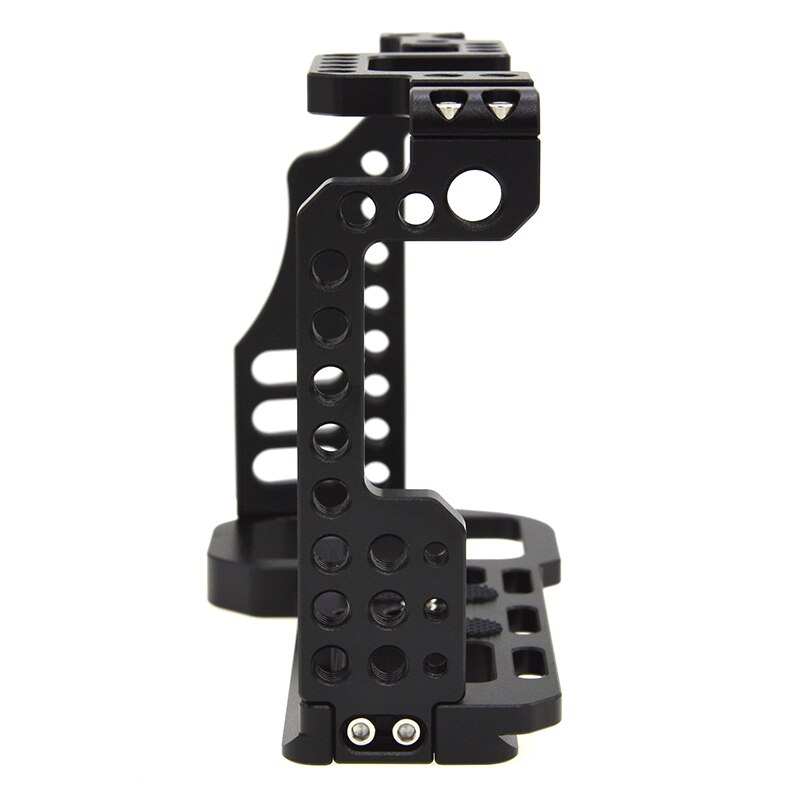 Aluminum Alloy Camera Cage Video Stabilizer Mount for Sony A7R4 A7M4 Camera Housing Protective Cover Handle