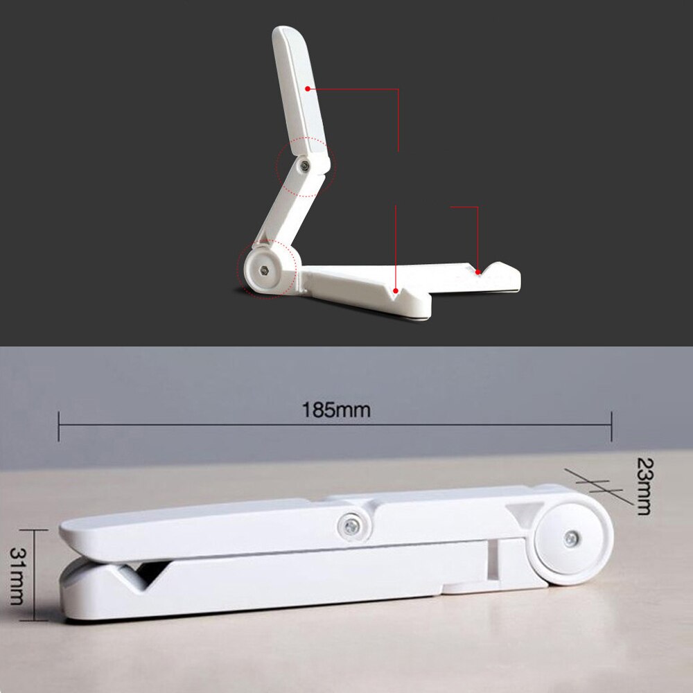 Supporto da scrivania portatile universale con supporto per Tablet supporto da scrivania regolabile per iPad air Xiaomi Samsung supporto flessibile pieghevole per telefono cellulare