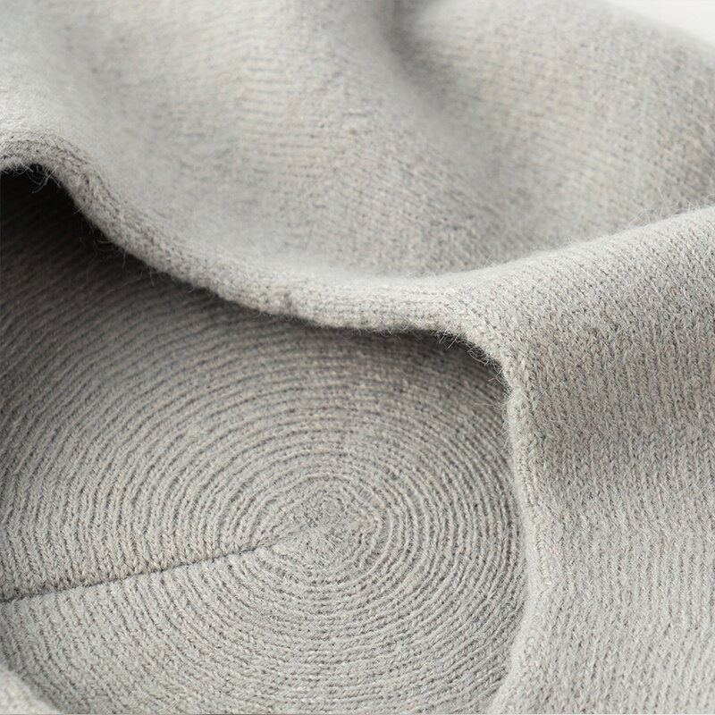 Cappello berretto Donna Artista Francese di Lana Caldo Inverno berretto della Protezione Del Cappello Vintage ▾ Della Ragazza Berretto Pianura Cappelli di colore Solido Elegante Della signora berretti invernali