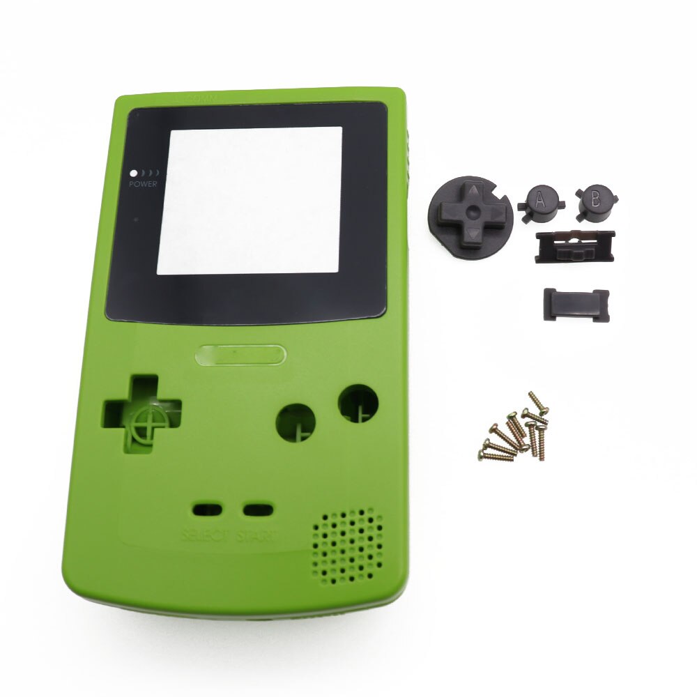 TingDong 1pcs Housing Shell Cover for Nintend GameBoy Color for GBC Housing Case Pack: E