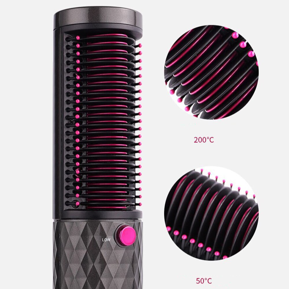 -air Brush Hair Salon Straightening Fast Hairdryer Air Comb Straightener Blower Hairstyling Tools