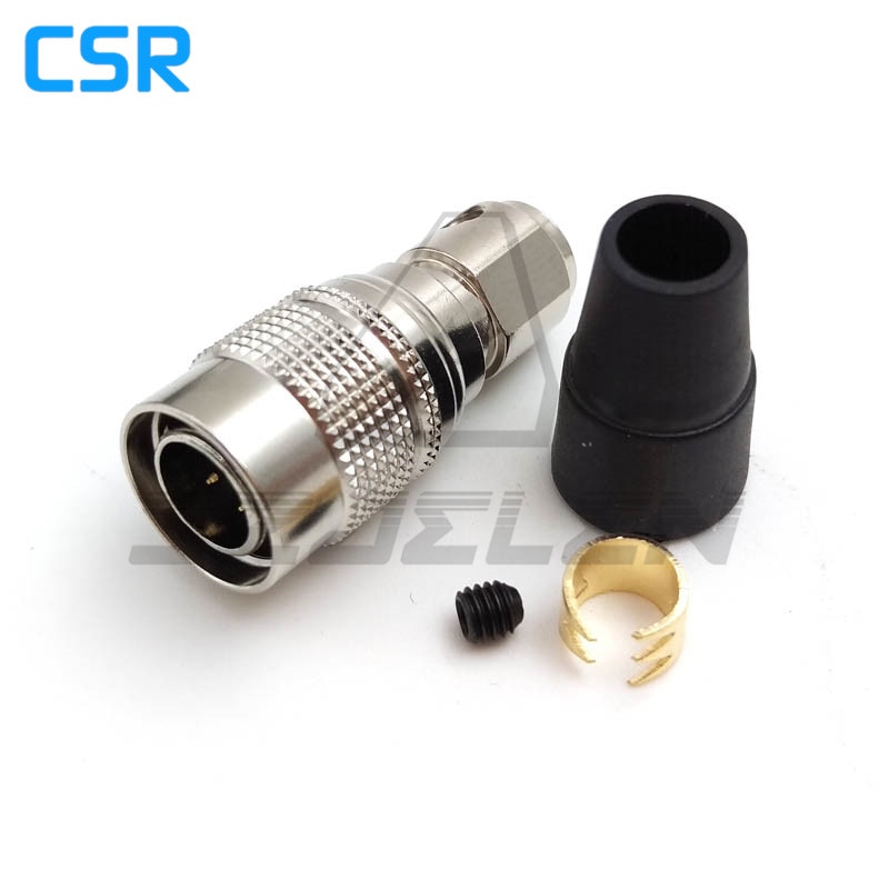 Hirose Connector 4 pin Male and female couple , HR10A-7P-4P/HR10A-7R-4S , Recording equipment camera power plug socket