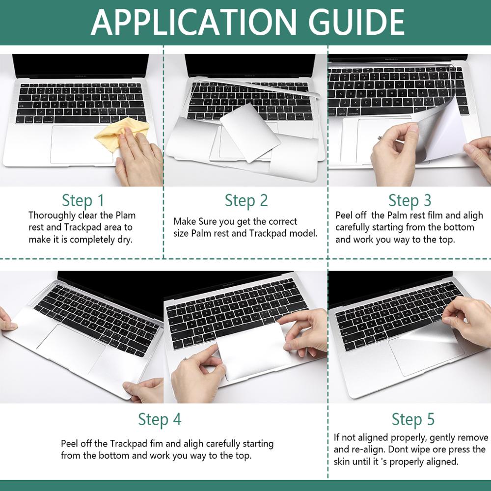 All-inside Palm Guard Rest Cover Trackpad Protector Sticker Skin for MacBook Pro Touch Bar Pro 16 A2141