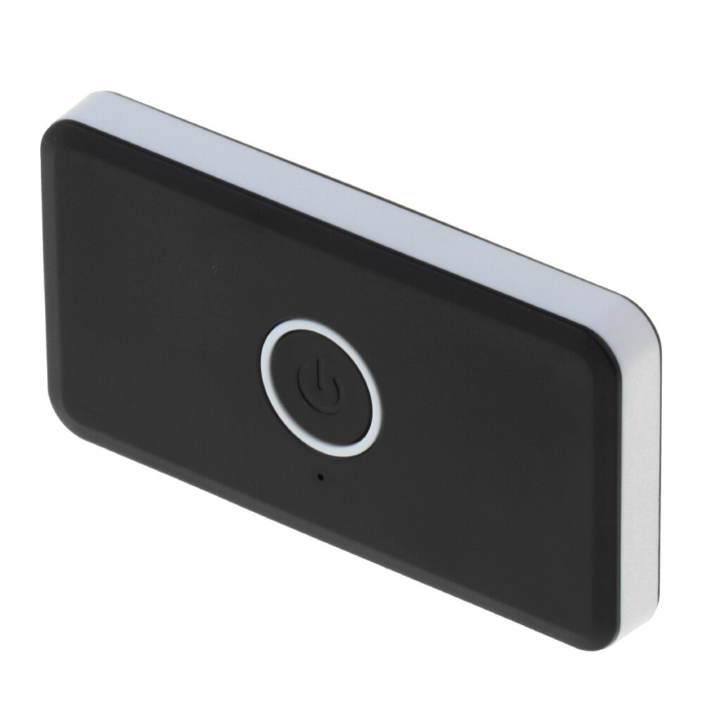 2 In 1 Bluetooth Audio Adapter Transmitter/Receiver With Micro USB/RX TX Port: black