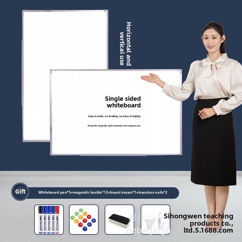 Lavagna magnetica Lavagna da appendere per l'insegnamento dell'ufficio domestico Lavagna cancellabile: Opzione 2