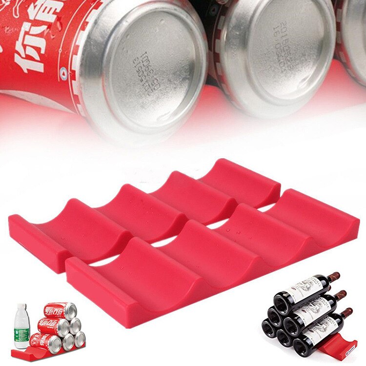 Silicone Beer Bottle Mat Beer Tray Beverage Cooler Beer Level Silicone Storage Mat