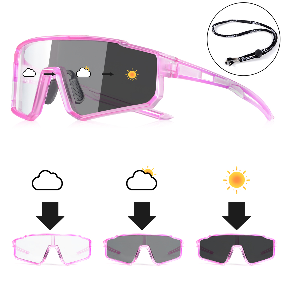 Crixalis polariserade solglasögon för män och kvinnor med rep, cykelsolglasögon, fiskeglasögon,  uv400 st: Marinblå