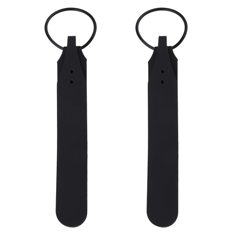 1 paire cuir PU Knuckle poignée poignée sangle pour Oculus Quest/Oculus Rift S contrôleur tactile poignée accessoires