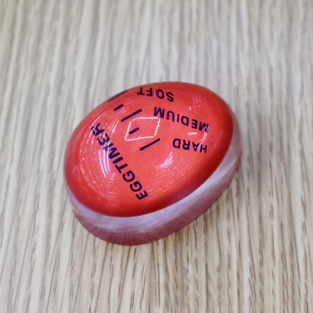 Eco-Friendly Egg Timer Perfect Resin Material Boiled Cooking Helper Kitchen Temperature Timers Eggs Clock Kitchen Tool