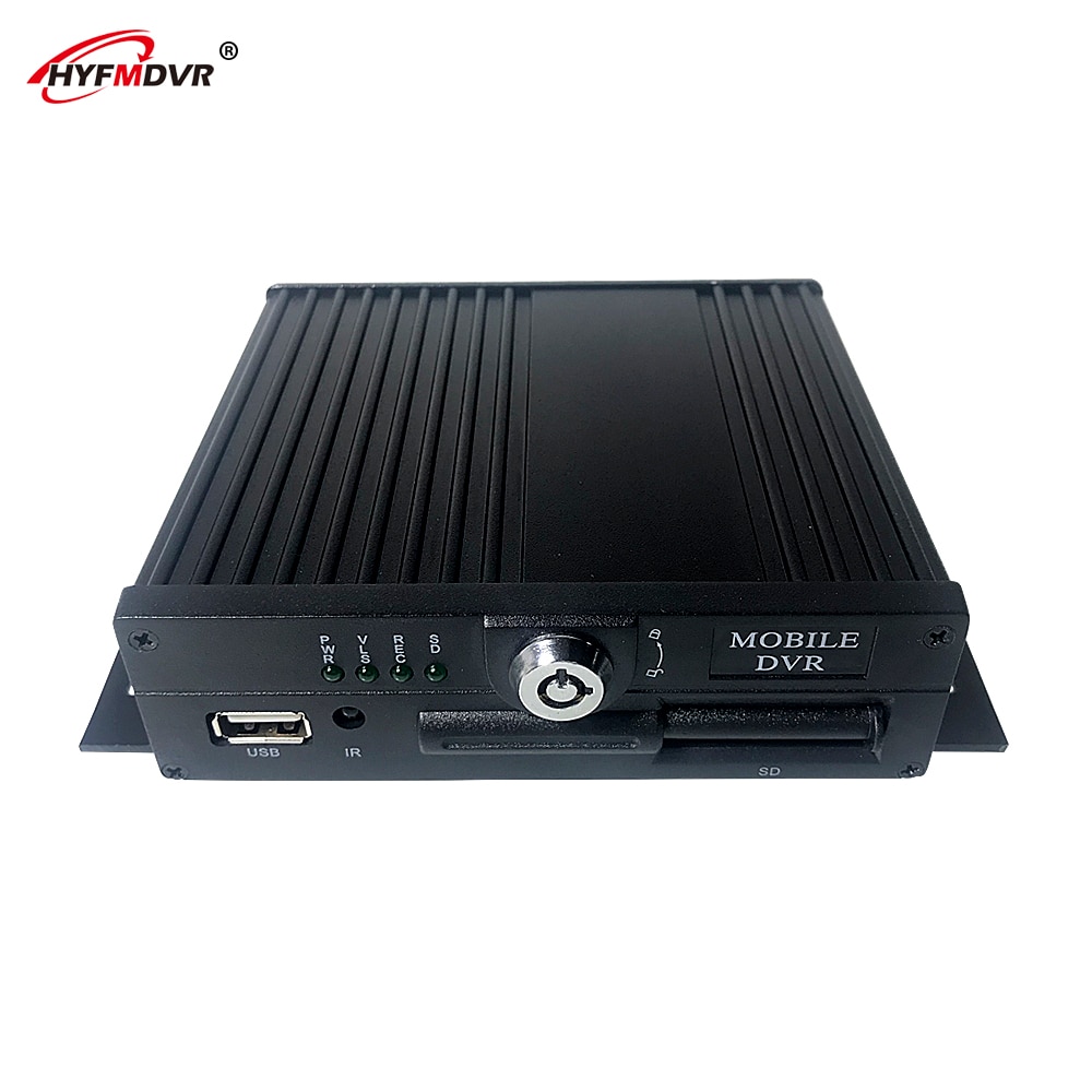 HYFMDVR Source factory HD 4 canales AHD 960P vigilancia local DVR móvil carga coche/barco/vehículo comercial