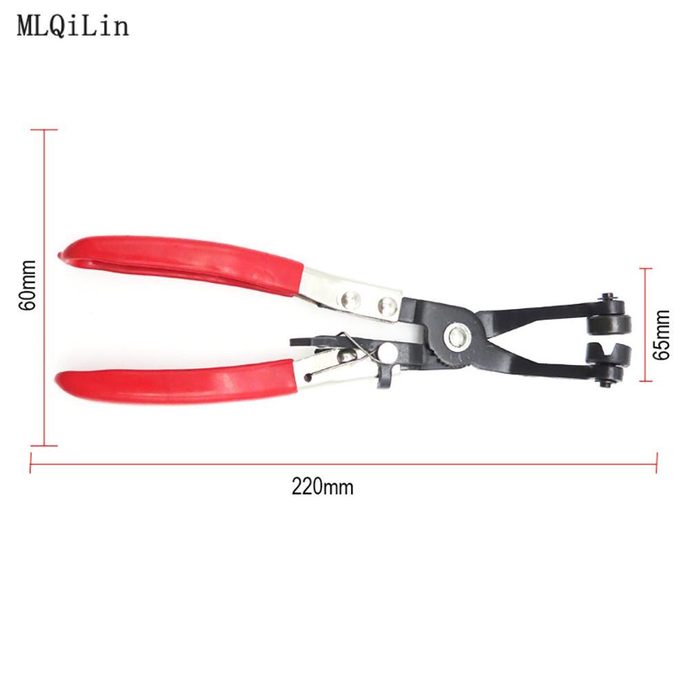 Colliers de serrage pinces pince pince pince câble Flexible automobile collier de serrage fil longue pince gorge droite Tube Bundle pince