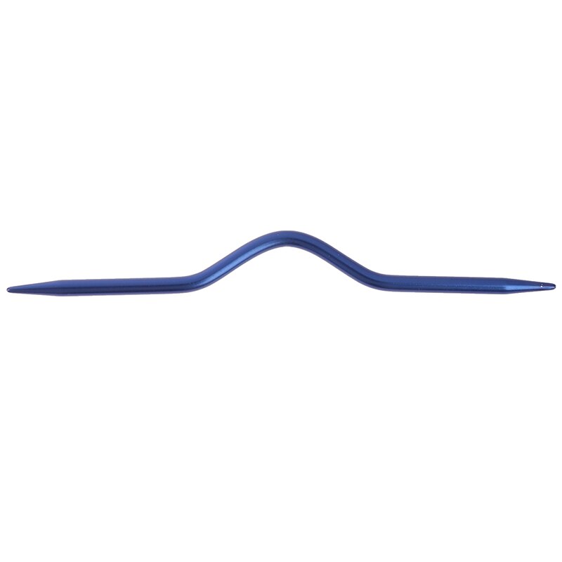 3Pcs/lot DIY Knitting Needles Pins Crochet Hooks Sewing Stitch Knit Tools Aluminum DIY Crooked Twist Curved needle Craft Tool