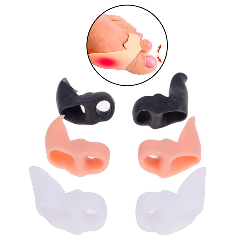 Hallux Valgus Pro-separadores de dedos de los pies, Gel, Corrector de juanetes, protector, correctores ortopédicos, correctores ortopédicos, almohada para los dedos de los pies de hueso grande