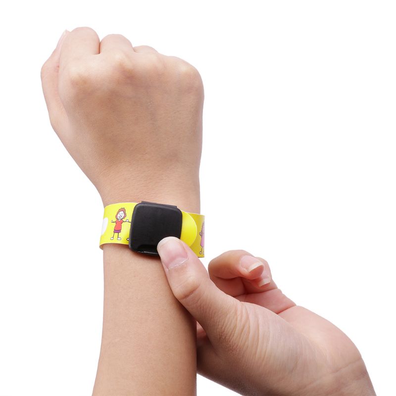 Pulsera con información anti-perdida para niños, 8 Uds., pulsera de identificación de seguridad para exteriores reutilizable, para eventos, festivales y fiestas