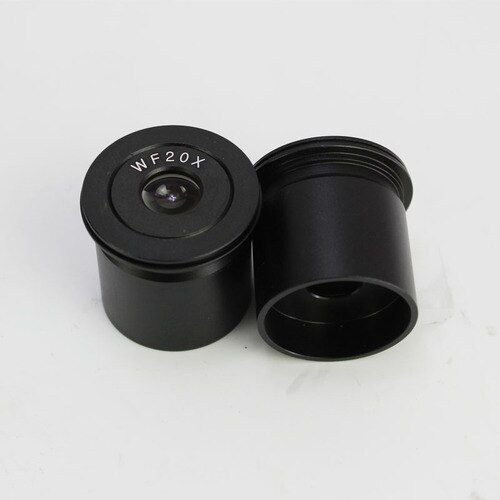 Microscope Eyepiece WF5X WF10X WF15X WF20X Microscope Wide Angle Eyepiece 30mm Mounting Interface Eyepiece F Stereo Microscope: WF20X