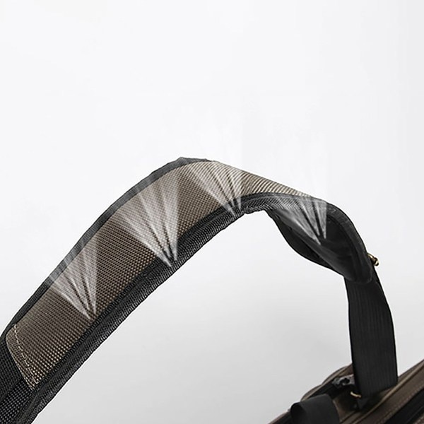 Udendørs 3 lag fisketasker vandtæt fiskegrej taske fiskestang taske stangposer opbevaringskasse karper fiskegrej