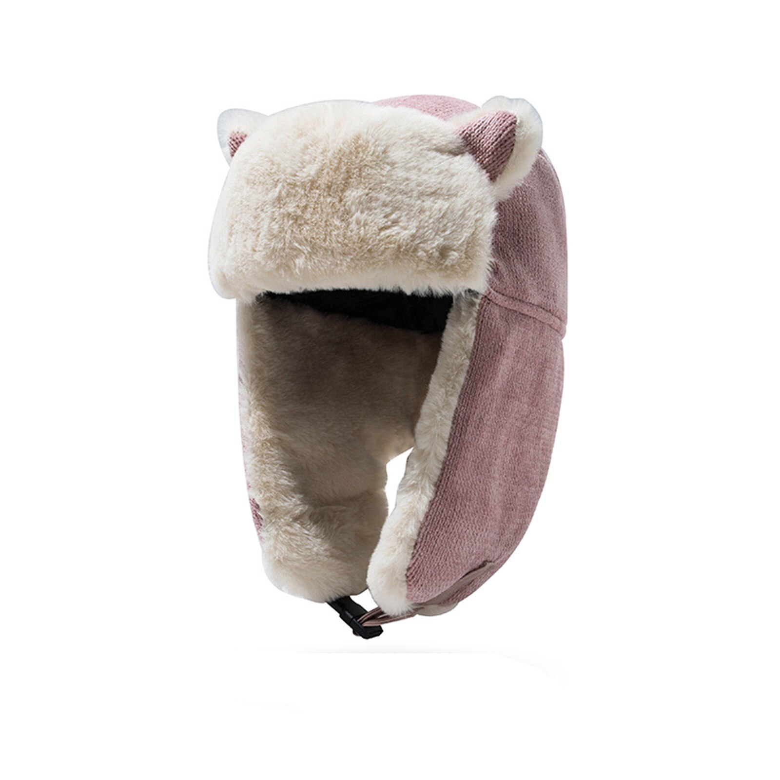 Cappello invernale da Donna pelliccia orecchie di gatto di alta qualità Cappello da fulmine Cappello in mucchio ispessito protezione dell'orecchio Cappello Donna Inverno Lusso