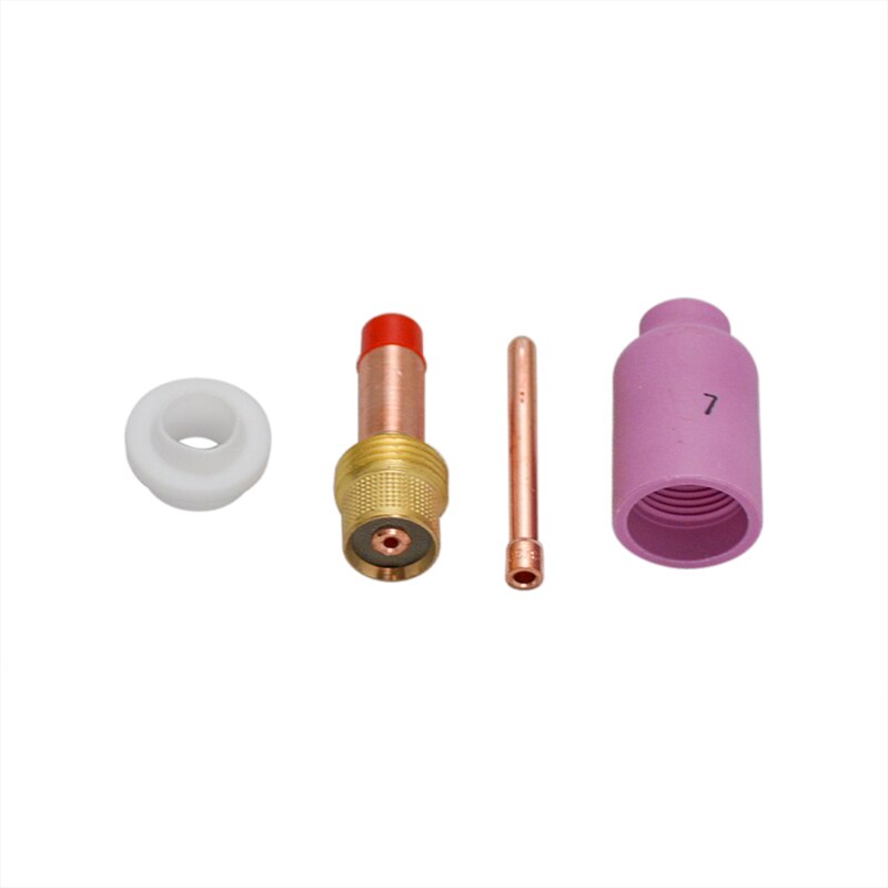 KIT de lentilles de gaz TIG 4 pièces taille 3/32 "45V26 10N24 54N15 54N01 torche de soudage TIG adaptée PTA DB SR WP17 18 26 Series