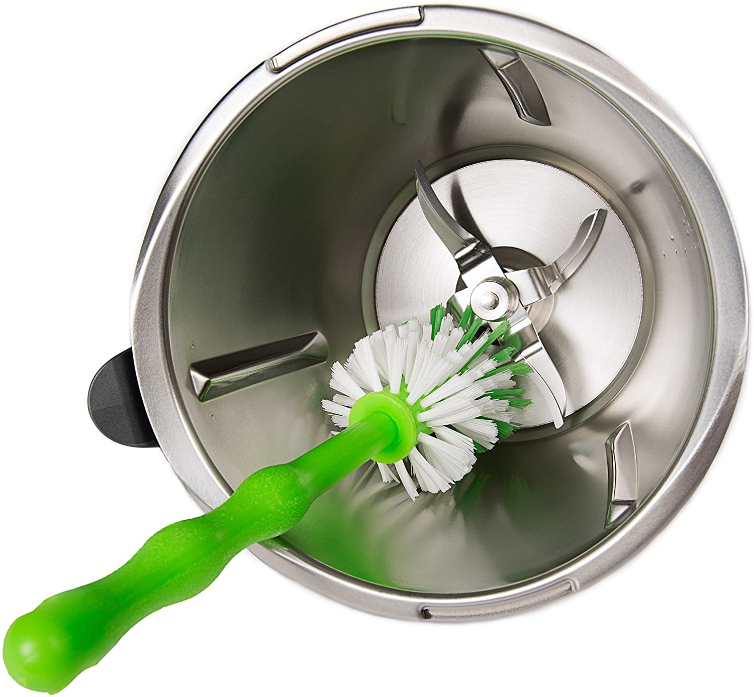 Klinge kniv renseskål grydevask værktøj rengøring skrubbebørste ideel til thermomix  tm5 tm6 tm31 madmixer monsieur køkken