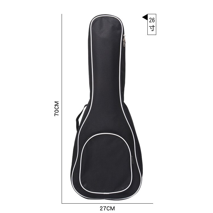 21/23/26 Polegada ukulele ukelele uke saco acolchoado mochila caso com alça de ombro ajustável levar alça: 26 inch